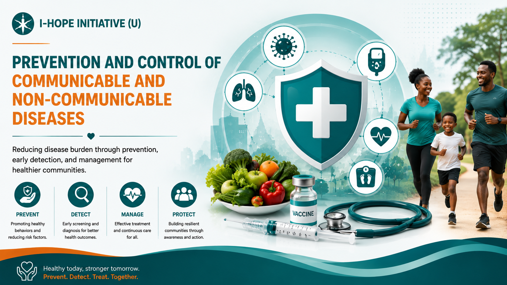 Disease Prevention & Control — I-HOPE focus area flyer